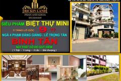 BIỆT THỰ 5 TẦNG - BÁN NHÀ PHẠM ĐĂNG GIẢNG, BÌNH TÂN, 165 M, 9 TỶ, 0933644449