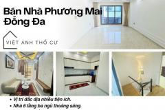 Bán nhà Phố Phương Mai_Khu Dân Trí Cao_Ba Gác Đỗ  Cửa_33mx6T_Giá: 7 Tỷ_Lh: 0396935190.