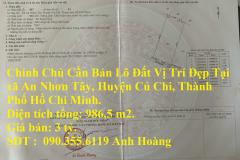 Chính Chủ Cần Bán Lô Đất Vị Trí Đẹp Tại Huyện Củ Chi, Thành Phố Hồ Chí Minh.