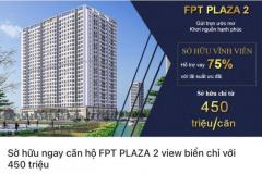 Căn hộ view biển FPT Plaza 2 với 2 phòng ngủ, giá tốt nhất thị trường. lh 0932464717