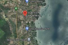 Lô đất thổ cư 2 mặt tiền ven biển khu kinh tế Bắc Vân Phong (chính chủ) giá 1 tỷ 190.