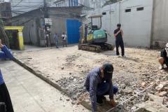 Bán 35m2 đất Cổ Nhuế, ô tô đỗ cửa, mặt ngõ thông ra khu đô thị, lô góc, 50m ra mặt phố,