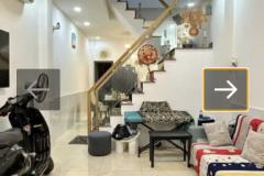 Nhà hẻm xe hơi , 44m2 , 2 lầu , Bình Thạnh , giá 7.4 tỷ .