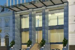 BÁN TÒA BUILDING VĂN PHÒNG MẶT PHỐ PHẠM VĂN ĐỒNG, CẦU GIẤY, DTXD XẤP XỈ 299M2, 7 TẦNG
