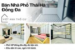 Bán nhà Phố Thái Hà, Ngõ Ô tô Tránh, Khu Dân Trí Cao, 30mx4T, Giá: 5.8 Tỷ, Lh: