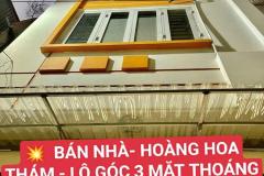 Tây Hồ- Hoàng Hoa Thám- Ô tô- Lô góc 3 mặt thoáng- 5 tầng- 8 tỷ