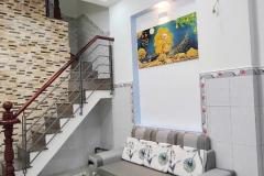 Nhà mới 2lầu/ST đúc hẻm 157 Dương Bá Trạc P1Q8