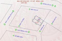 Chính chủ gửi bán nhanh 62.3m2 đất xóm Bãi, Uy Nỗ, Đông Anh giá chỉ 55 triệu/m2 rẻ hơn