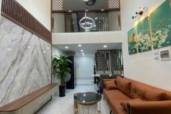 Cho thuê nhà nguyên căn ngõ 139 Tam Trinh, 4 tầng x 30m2, 3 ngủ kk, 12 Triệu KD on, ở gđ