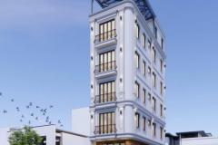 Lô Góc-Mặt Phố Khu Hoàng Văn Thái (Nguyễn Ngọc Nại) 65/75mx8Tầng,MT 4.6m 40.8