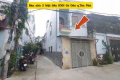 CỰC HIẾM-Bán nhà 2 Mặt tiền HXH Gò Dầu 56m², 1Lầu +ST - GẦN AEON