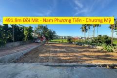 CHÍNH CHỦ BÁN LÔ ĐẤT 491,9M TẠI NAM PHƯƠNG TIẾN-CHƯƠNG MỸ-HÀ NỘI