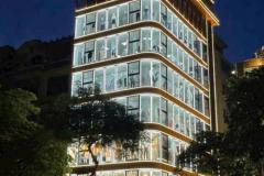 HOA HẬU mặt phố, Q. Hoàng Mai 119m2, 9 tầng thang máy, dòng tiền hàng tháng 165 triệu