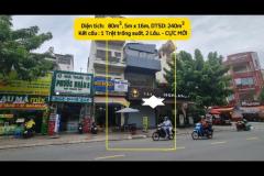 Cho thuê nhà mặt tiền Tân Sơn Nhì 80m², 2 Lầu - 22Triệu-CỰC SẦM UẤT
