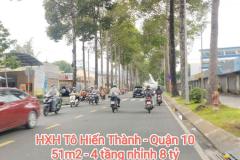 Tô Hiến Thành - HXH Q10 - 52m2 - 4 tầng BTCT Hiếm có