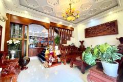 Biệt thự 4 lầu ngang HIẾM 11.5m hẻm 12m Lê Văn Thọ 230m2 tặng full NT xịn T.máy chỉ 35