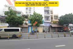 Cho thuê nhà Mặt Tiền Lũy Bán Bích 128m² - NGANG 8M -CẠNH CHUNG CƯ