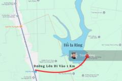 GĐ định cư nước ngoài muốn bán lô view hồ Ia Ring, Chư Sê, Gia Lai. Diện tích 7097m2,