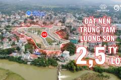 Chính chủ cần bán gấp lô 2 mặt tiền 92m2 ngay trung tâm Lương Sơn.