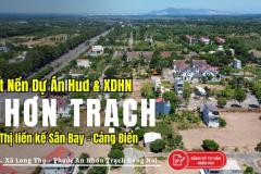 BÁN NHANH ĐẤT NỀN DỰ ÁN HUD NHƠN TRẠCH – SỔ SẴN – GIÁ TỐT