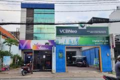 NHÀ MẶT TIỀN LÝ THƯỜNG KIỆT TT HÓC MÔN KHU NGÂN HÀNG CHỈ 12 TỶ