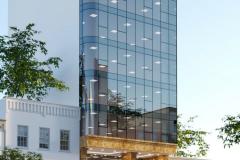 Bán tòa Building hạng A mặt phố Quang Trung Hà Đông Dt 624m2 Mt 12.5m. Giá 340tỷ