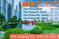 Bán căn hộ Vinhomes Central Park: 1PN=5tỷ2, 2PN=6tỷ7, 3PN=10tỷ 4PN=18tỷ. Hàng thật giá