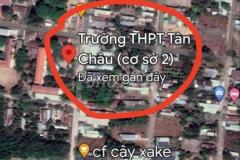 Cuối năm xả lô đất mặt tiền khu phố 4, Thị trấn Tân Châu - Ngang 6m dài 17m giá 600tr