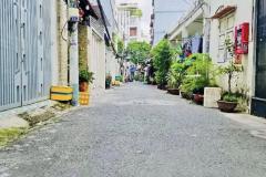 VƯỜN LÀI - HẺM NHỰA XE HƠI THÔNG - NHÀ ĐẸP 3 TẦNG - 76M NHỈNH 8