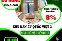 Cần bán nhà 1 trệt 1 lầu tại khu dân cư Quốc Việt 2