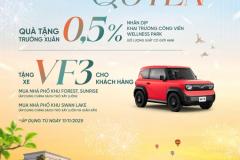 CHỈ 5 TỶ SỞ HỮU NHÀ 4 TẦNG 75M2 + XE Ô TÔ VF3 ! HÀNG F1 CHIẾT KHẤU ĐẾN 12%. LH:093102439