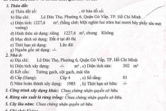 1228M – BÁN ĐẤT TRƯỜNG LÊ ĐỨC THỌ, GÒ VẤP, DÒNG TIỀN 1 TỶ/THÁNG, 0933644449