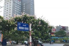 Hơn 100tr/m Có Nhà Bán Phố Minh Khai, Mặt Tiền 10m.