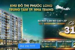 Mở bán căn hộ cao cấp CT1 Riverside Luxury sở hữu lâu dài tại Nha Trang